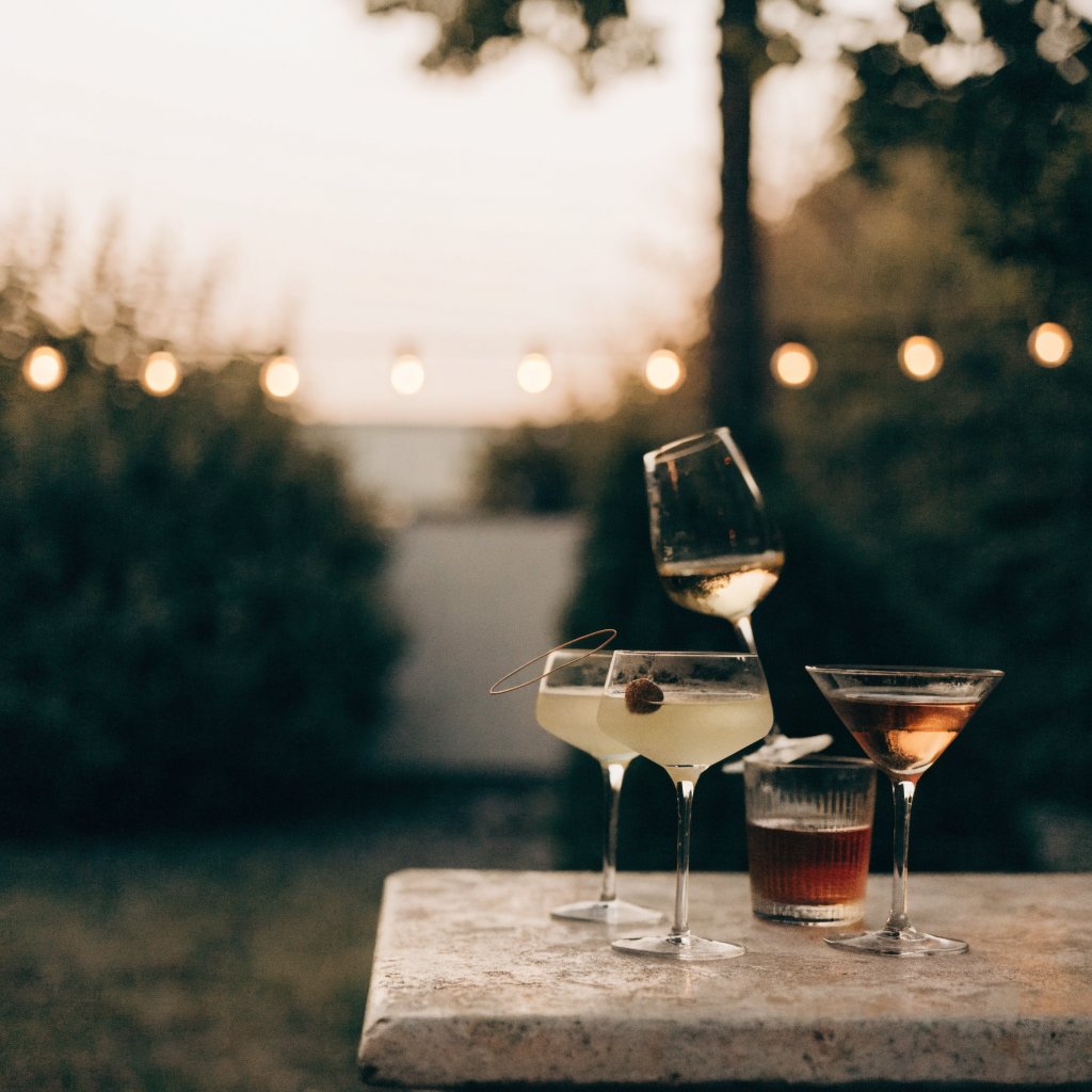 A beautifully set outdoor dinner table — the perfect gifted experience